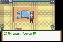 Analista que consulta los IV de los Pokémon en la Ruta 35
